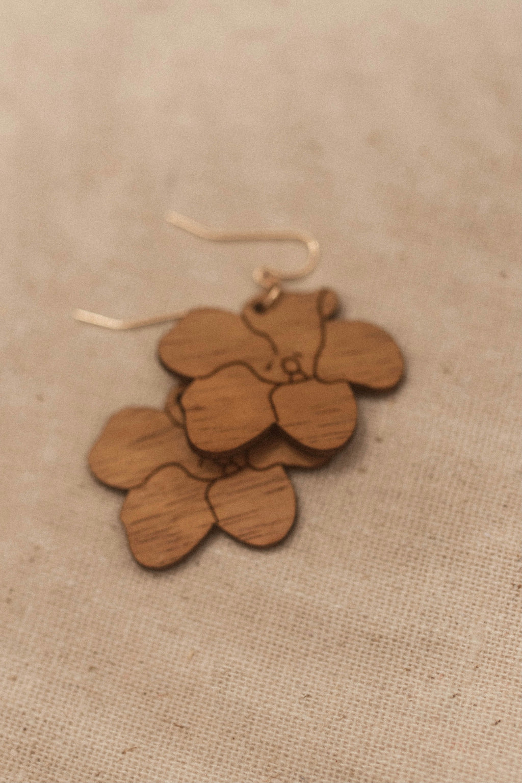 Puakenikeni Wooden Earrings